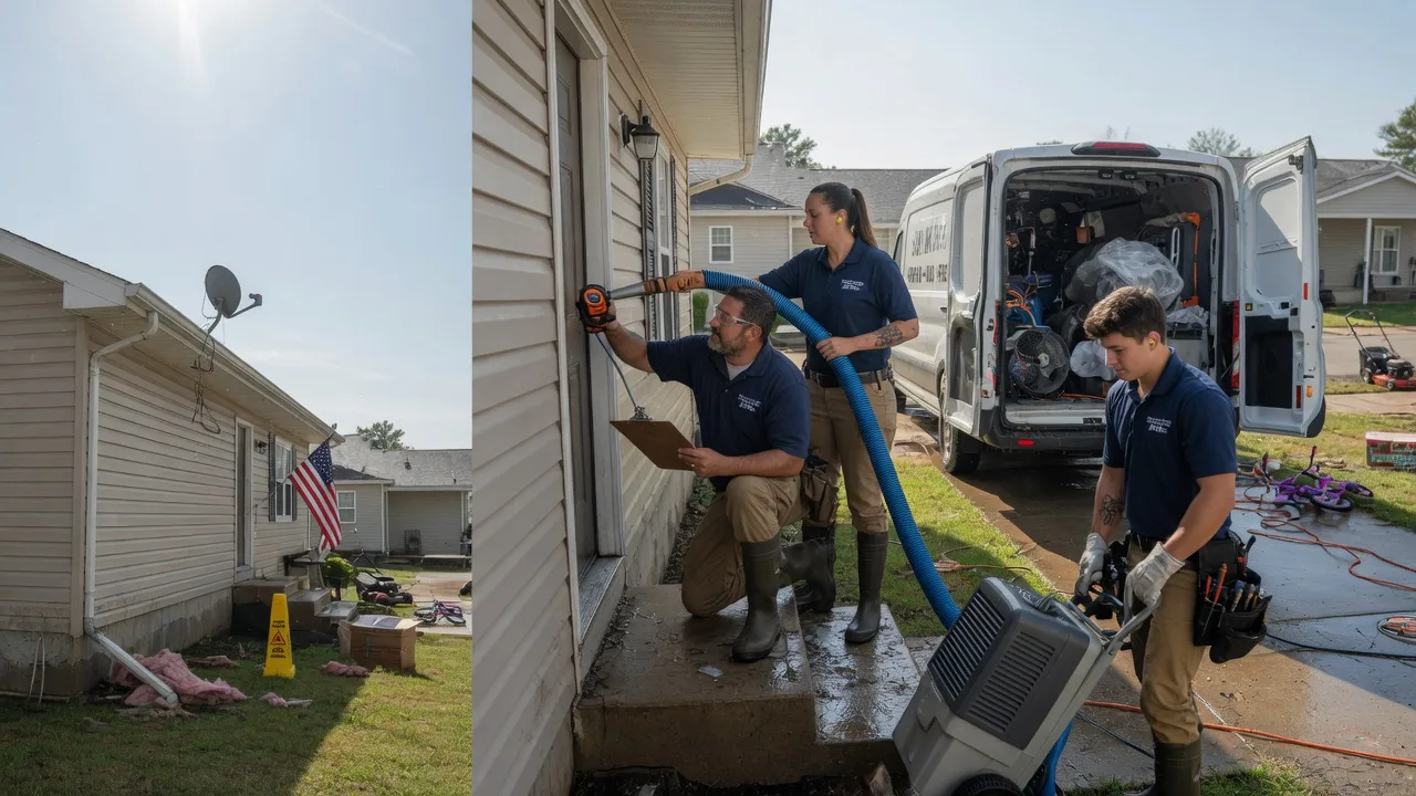 Ceiling Water Damage Restoration in Kersey, PA near me